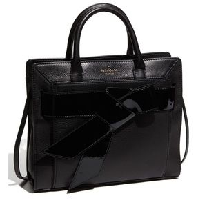 Kate Spade Bow Valley Rosa  black purse bag